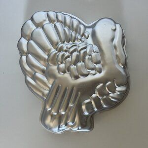 Wilton Cake Pan Thanksgiving Turkey Mold w/ OG Insert + Instructions VTG 1979